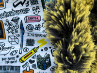 Adult School Minky Fur Blanket
