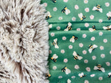 Adult Sweet as Honey Minky Fur Blanket