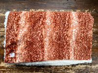 Adult Carmel Fawn Minky on Fur Blanket