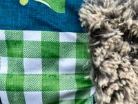 Gone Fishing Minky Fur Car seat Blanket