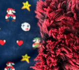 Toddler Mario Minky Fur Blanket