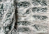 Adult Enzo Frosty Sage Minky on Minky Blanket
