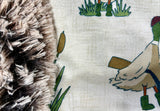 Adult Duck Hunting Charm Minky Fur Blanket