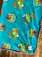 Adult Scooby doo Minky Fur Blanket