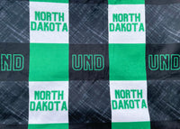 Adult University of North Dakota Minky Fur Blanket