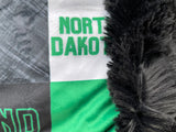 Adult University of North Dakota Minky Fur Blanket