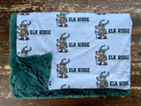 Adult Bismarck Elk Ridge Minky Fur Blanket