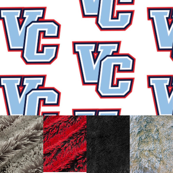 Adult Valley City Hi-Liners Minky Fur Blanket