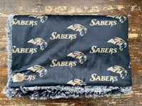 Adult Legacy Sabers Minky Fur Blanket