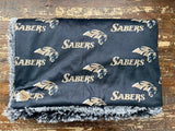 Adult Legacy Sabers Minky Fur Blanket