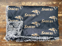 Adult Legacy Sabers Minky Fur Blanket