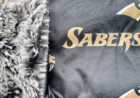 Adult Legacy Sabers Minky Fur Blanket