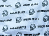 Adult Mandan Braves Minky Fur Blanket